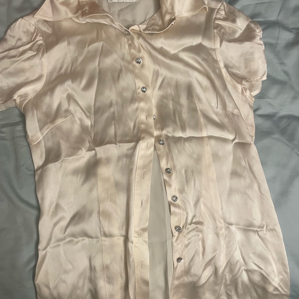 Vintage 2000’s Bebe silk blouse